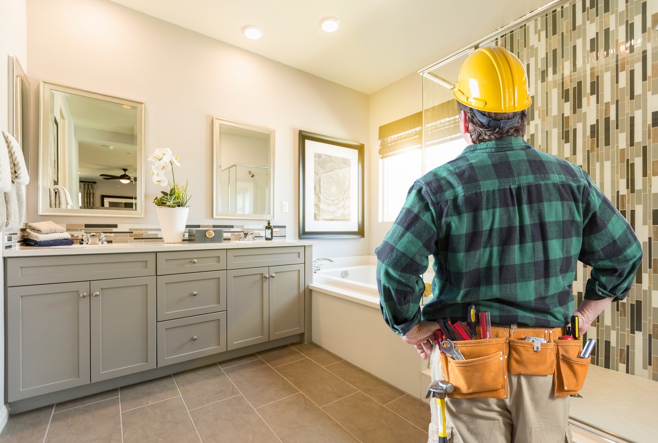 Contractor Facing Master Bathroom