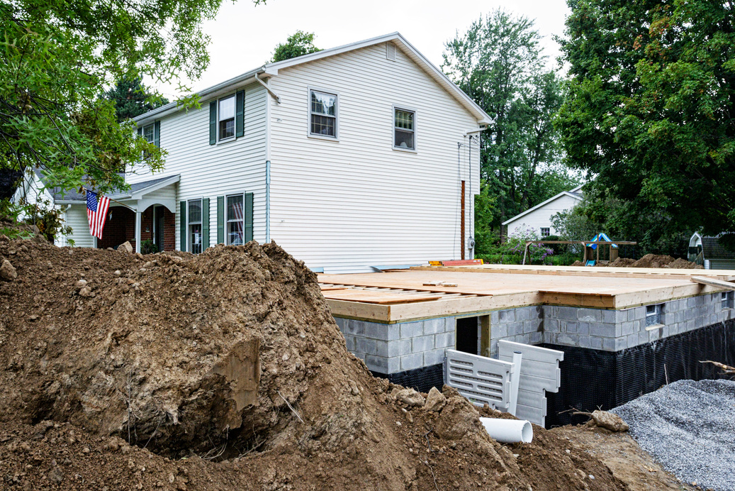 Residential Home New In-Law Apartment Addition Construction